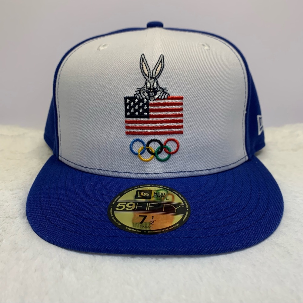 New Era 59FIFTY Looney Tunes x Team USA Bugs Bunny Flag 7 1/2 Fitted Hat